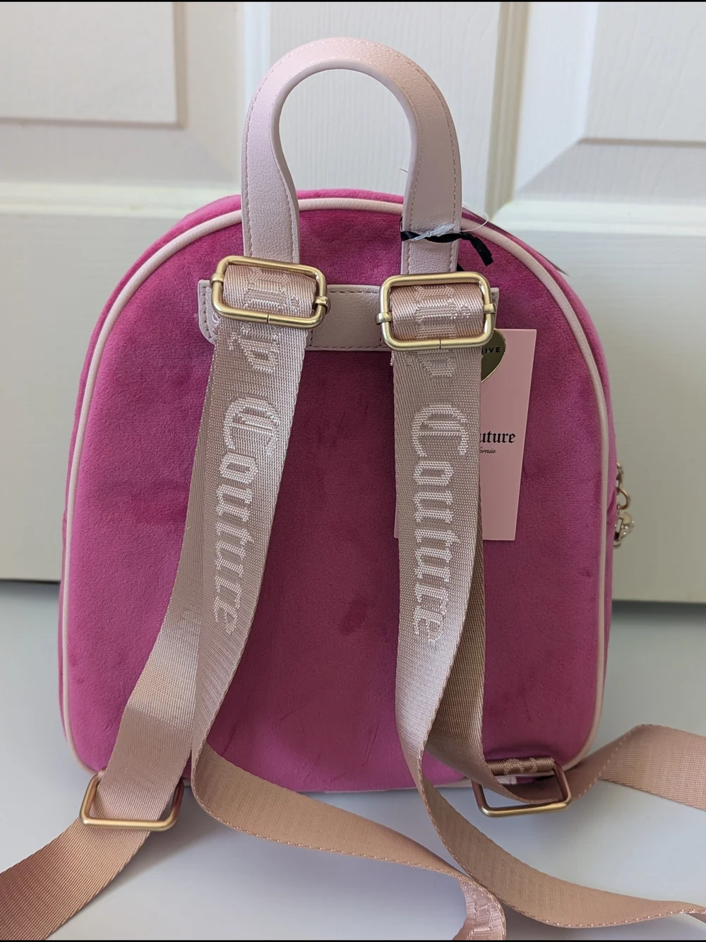Juicy Couture Scottie Mini New Love Chapter Backpack,  pink